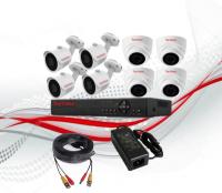 Комплект видеонаблюдения комбинированный 4+4 5МР