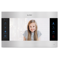 Абонентский монитор Slinex SL-10M silver+black Абонентский монитор Slinex SL-10M silver+black