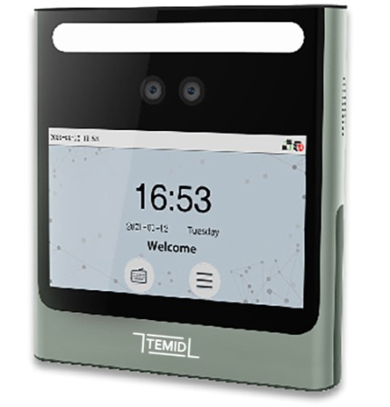 Мультибиометрический терминал распознавания лиц и карт EM (Wi-Fi) T-EFace10 [EM][Wi-Fi]